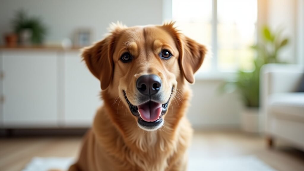 Dog with clean healthy ears